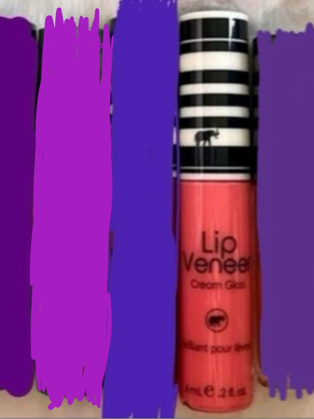 Kokie Lip Veneer Cream Gloss in Just Peachy